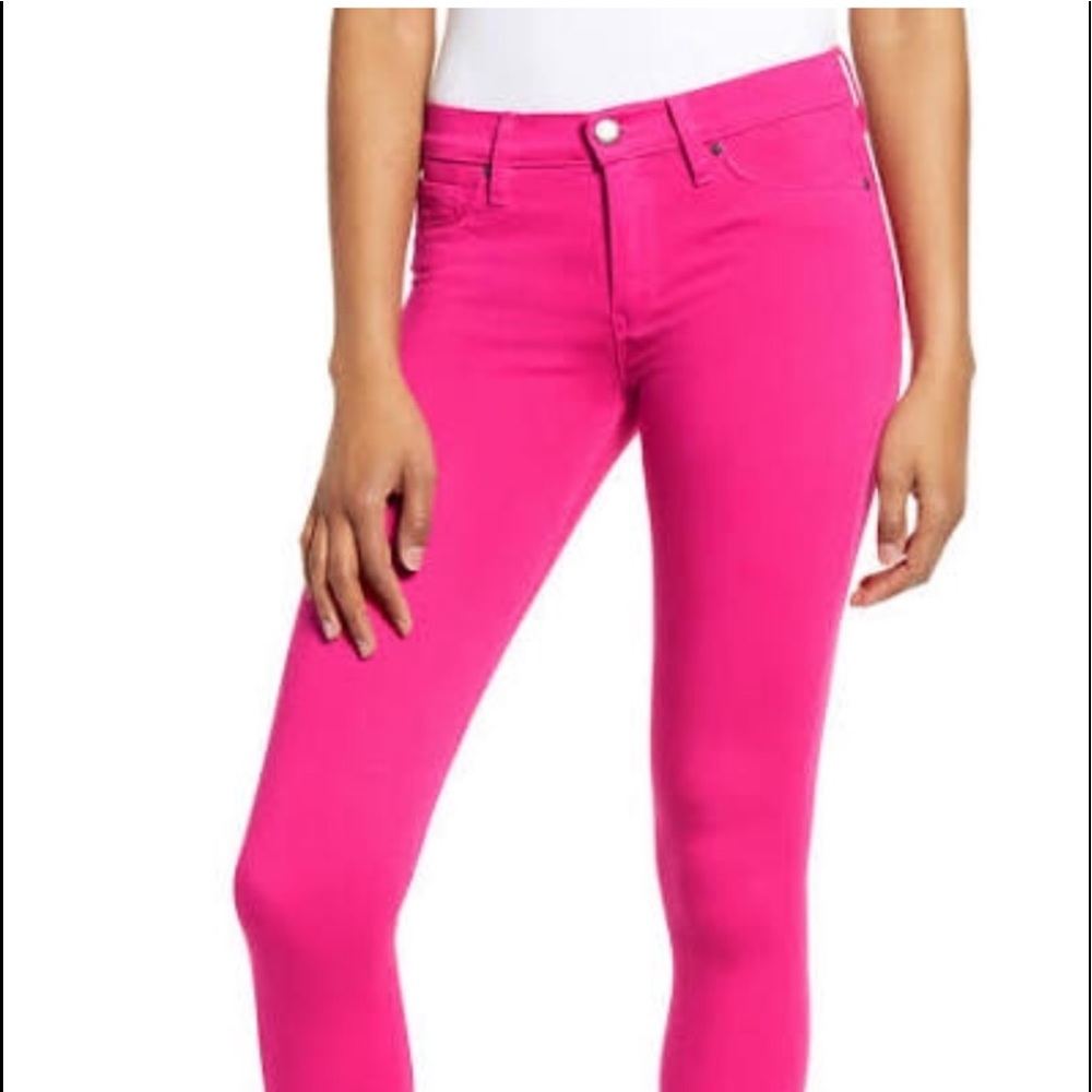 Hot pink goodtime jeans